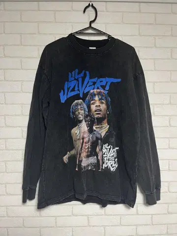 Lil Uzi Vert 그래픽 티셔츠 L 사이즈 블랙