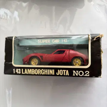 1/43 람보르기니 Jota 빨간색