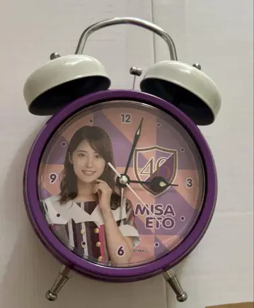MISA ETO 알람 시계 보라색