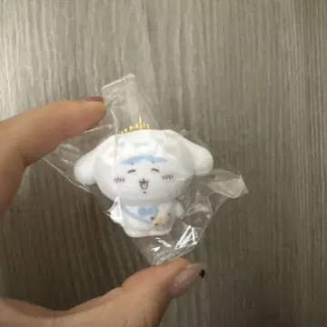 치이카와 산리오 시크릿 플로키 마스코트 참 하치와레 시나몬