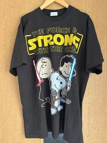 라스트 STAR WARS 스타 워즈 SNOOPY 영화 티셔츠 XL