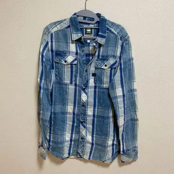 G-STAR RAW 긴팔 셔츠 M 체크
