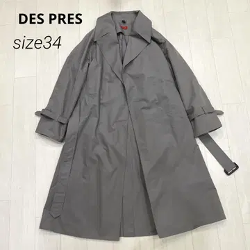 데프레 DES PRES 롱 스프링 코트 투모로우랜드 34 새상품급