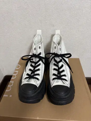 CONVERSE ALL STAR 통굽 스니커즈 트렉 웨이브 24.5