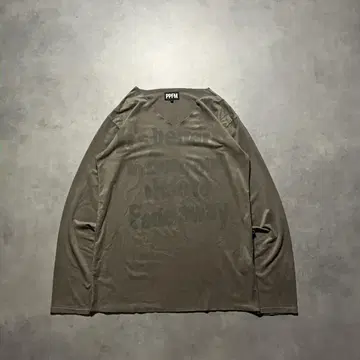 00s 아카이브 ppfm 가짜 스웨이드 컷스위 Y2K