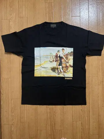 PENDLETON 펜들턴 아트 프린트 블랙 티셔츠