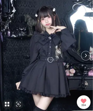 Pal elfy 메이드풍 콤비네존 지뢰계