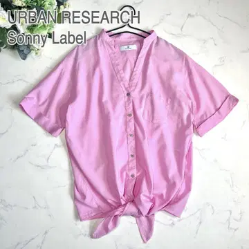 URBAN RESEARCH Sonny Label 앞매듭 스키퍼 셔츠