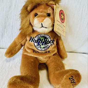 Hard Rock 사자 봉제 인형 2002년 제작
