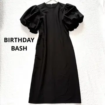 BIRTHDAY BASH 벌스데이 바쉬 퍼프 슬리브 원피스 M