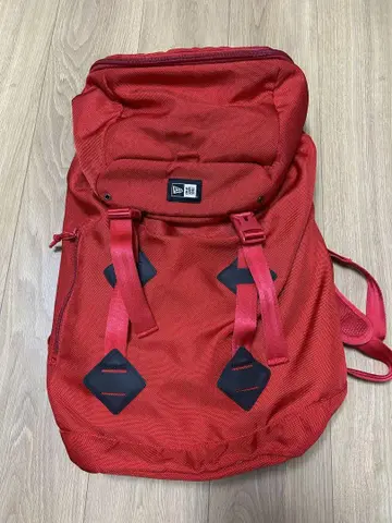 new era 뉴에라 대용량 럭색/백팩 빨간색