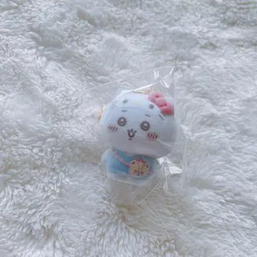 산리오 치이카와 (먼작귀) 시크릿 플로키 마스코트 참 헬로키티