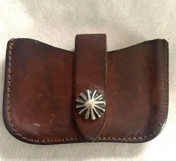 RRL 가죽 명함 지갑 카드 케이스 브라운