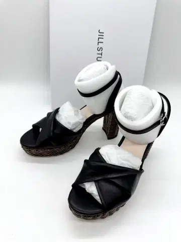 새상품 질스튜어트 샌들 블랙 24.5cm