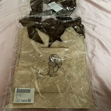 강아지 이야기 레이디 리본 토트백 베이지 아인냥 디즈니