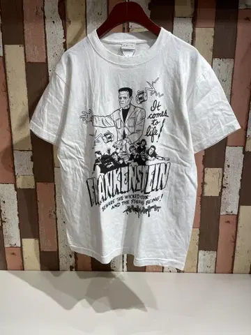 프랑켄슈타인 티셔츠 XL WHT FRS-FRS2502