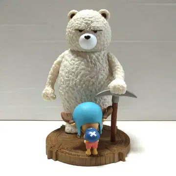 제일복권 원피스 초파 & 크리처 피규어 하이킹 베어