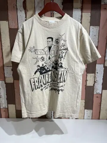 프랑켄슈타인 티셔츠 L BEG FRS-FRS2502