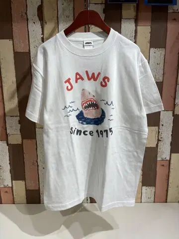 Jaws 티셔츠 XL WHT JS-JS2502
