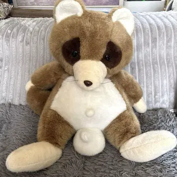 봉제 인형 삼영 다누키 봉제 인형 레트로