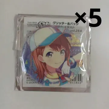 프로세카 하나자토 미노리 글리터 캔뱃지 vol.28A