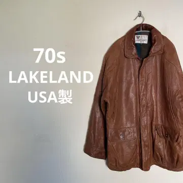 70년대 레이크랜드 Lakeland USA제 가죽 자켓