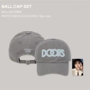 도영 DOORS 서울 네이비 BALL CAP SET 트레이딩 카드