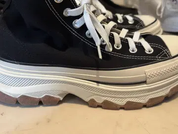 ALL STAR 블랙 하이컷 스니커즈 28cm