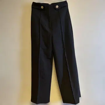 자라 여성용 XS 사이즈 블랙 팬츠 미사용 새상품 정가 4,990엔