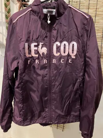 lecoq sportif 르꼬끄 폴리에스테르 자켓 블루종 L 저리