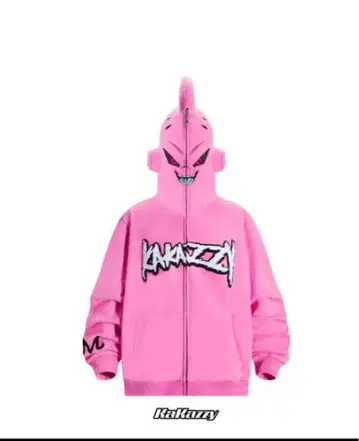 공식 매장 구매 Kakazzy 후드티 핑크