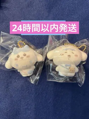 치이카와 산리오 플로키 마스코트 참 시나몬 하치와레