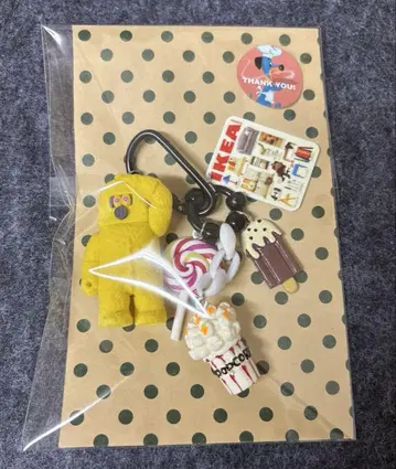 자라자라 키링 가챠가챠 몰 뮤턴트 노랑