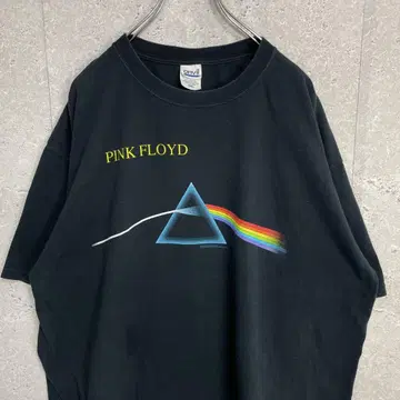 anvil 90s 핑크 플로이드 프린트 뮤직 밴딩 티셔츠 2XL