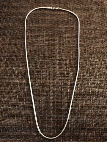SILVER925. 스네이크 체인 45cm