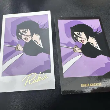 BLEACH 인스턴트 사진풍 시트 후목 루키아