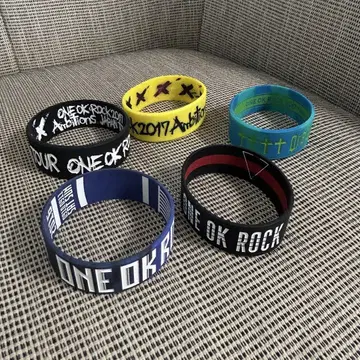 원오크 ONE OK ROCK 러버 밴드 세트 나기사엔 Ambitions