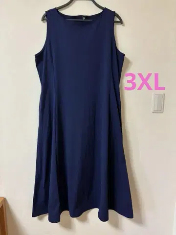 유니클로 울트라 스트레치 에어리즘 원피스 3XL 네이비