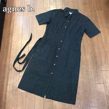 agnes b. 에네스베 도트 무늬 원피스