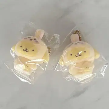 치이카와 산리오 시크릿 마스코트 플로키 참 토끼 폼폼푸딩