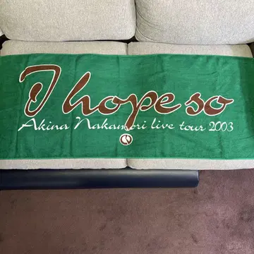 Akina Nakamori live tour 2003 타월