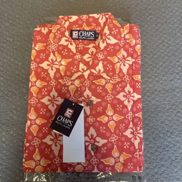 알로하풍 셔츠 빨간색 CHAPS RALPH LAUREN