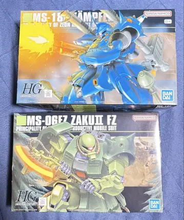 hguc 자쿠 II 개 캠퍼 세트