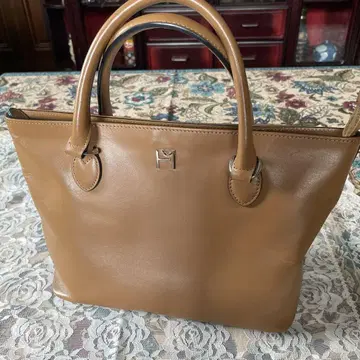 HANAE MORI 모리하나에 핸드백 카멜 소가죽