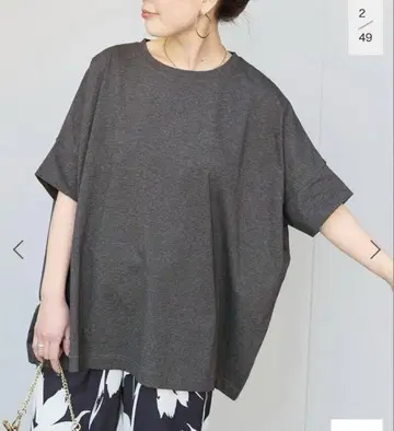 B.C STOCK 워셔블 / 땀 얼룩 방지 와이드 TEE