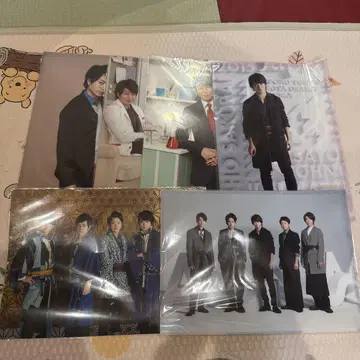 ARASHI Sho Sakurai 클리어 파일 6종 세트