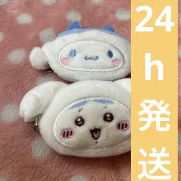 치이카와 (먼작귀) 하치와레 헤어 클립 시나몬 2개 세트