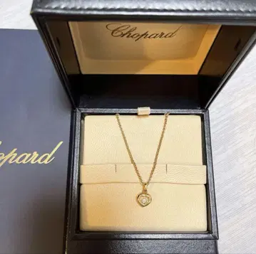 쇼파드 Chopard 목걸이 골드 Happy Diamond