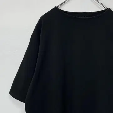 무인양품 반팔 라운드넥 티셔츠 블랙 XXS~XS