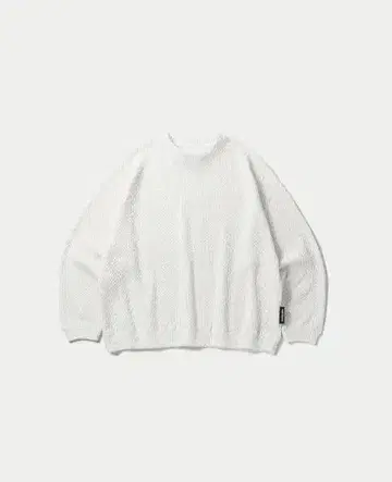 TIGHTAOOTH CHAIN CREW KNIT 화이트 M